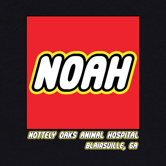 NOAH Toy Block Logo by Nottely Oaks Animal Hospital